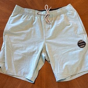 Vissla Solid Sets 17.5" Ecolastic Trunks (Aqua)
